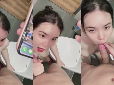 Xem video: Em tiktoker xinh dâm đang tắm mà em cũng đòi vào bú cu